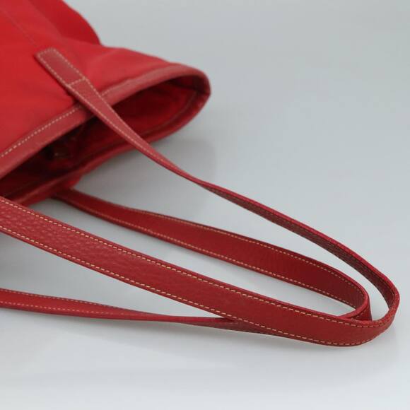 PRADA Tote Bag Nylon Red - Picture 7 of 16